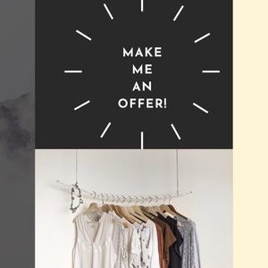 All reasonable offers are accepted!!